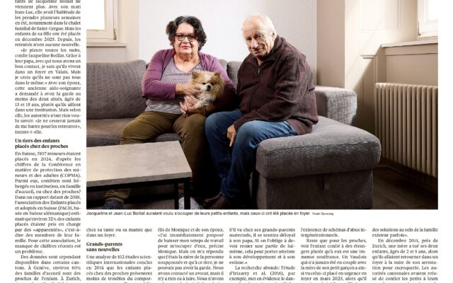 Pourquoi les enfants vont-ils en foyer et pas chez leurs grands-parents?