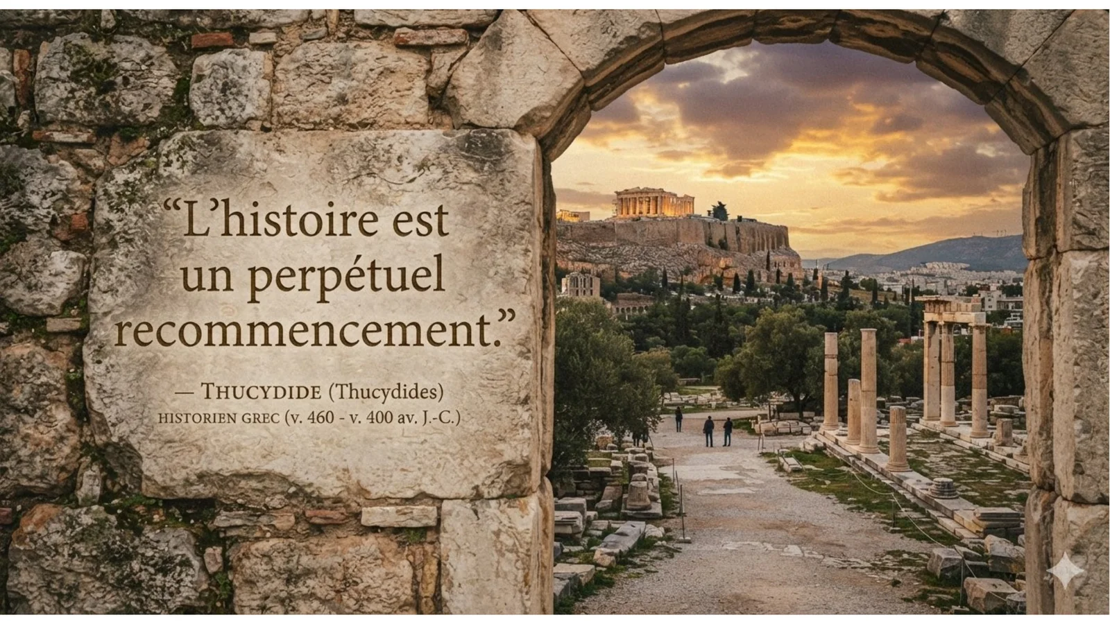 « L’histoire est un perpétuel recommencement », Thucydide